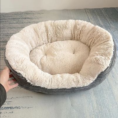 럭셔리 플러시 애완 동물 침대 고양이와 개를위한 집 따뜻한 두꺼운 잠자리 매트 패드 담요 쿠션