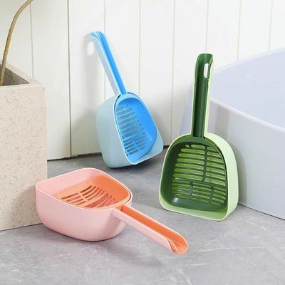 고양이 쓰레기 청소 파란색 쉬운 스커프 셰프 액세서리 간단한 심어 스커퍼