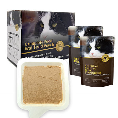 반려동물 고양이 젖은 음식 전문 OEM 고양이의 음식 점심 상자 특수 다이어트 중량 품종