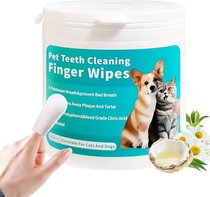 편리하고 부드러운 청소 사용자 지정 로고 PET 천연 성분으로 치아 지느러미
