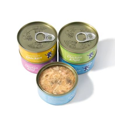 맞춤형 개인 레이블 단백질 젖은 건강과 여러 맛을위한 고양이 음식