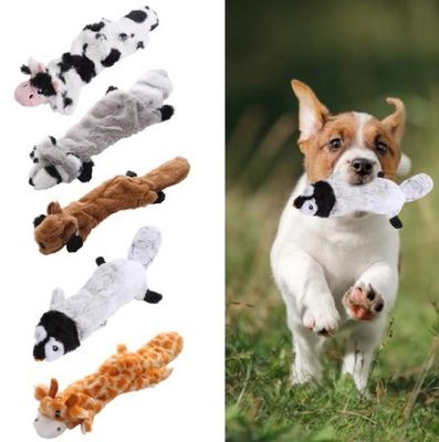 휴일 시즌 필수품 개용 stuffing plush 장난감 내구성 있고 삐걱거리는 씹는 장난감