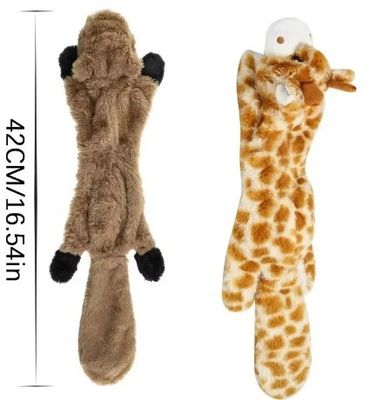휴일 시즌 필수품 개용 stuffing plush 장난감 내구성 있고 삐걱거리는 씹는 장난감