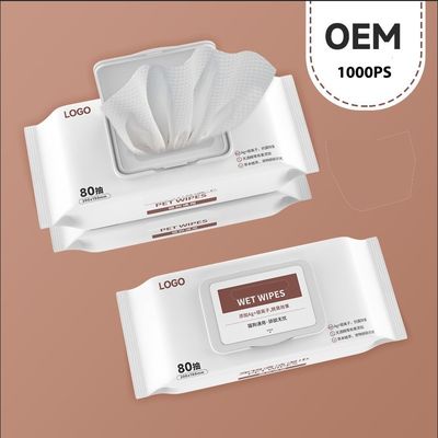 150*200mm 부드러운 환경 친화적 인 애완 동물 휴지 개 100 pcs 스푼 라이스 직물 없는 냄새를 제거